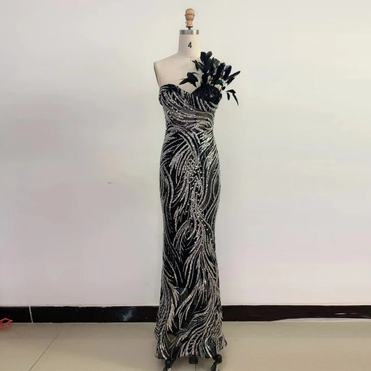 Silver Bodycon Dress HT928