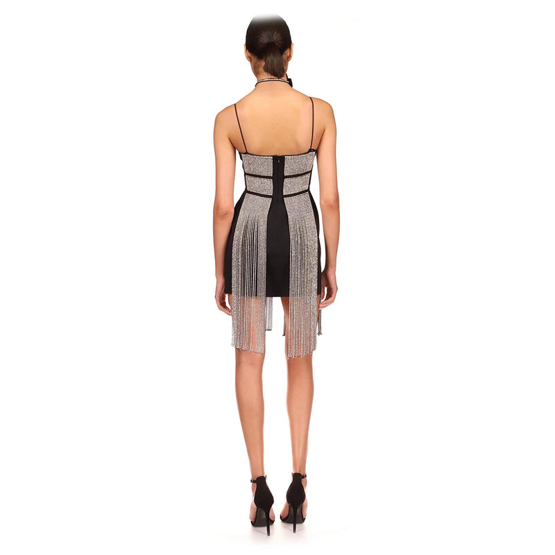Black Bodycon Dress HT935