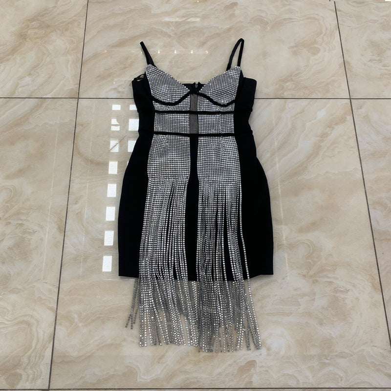 Black Bodycon Dress HT935