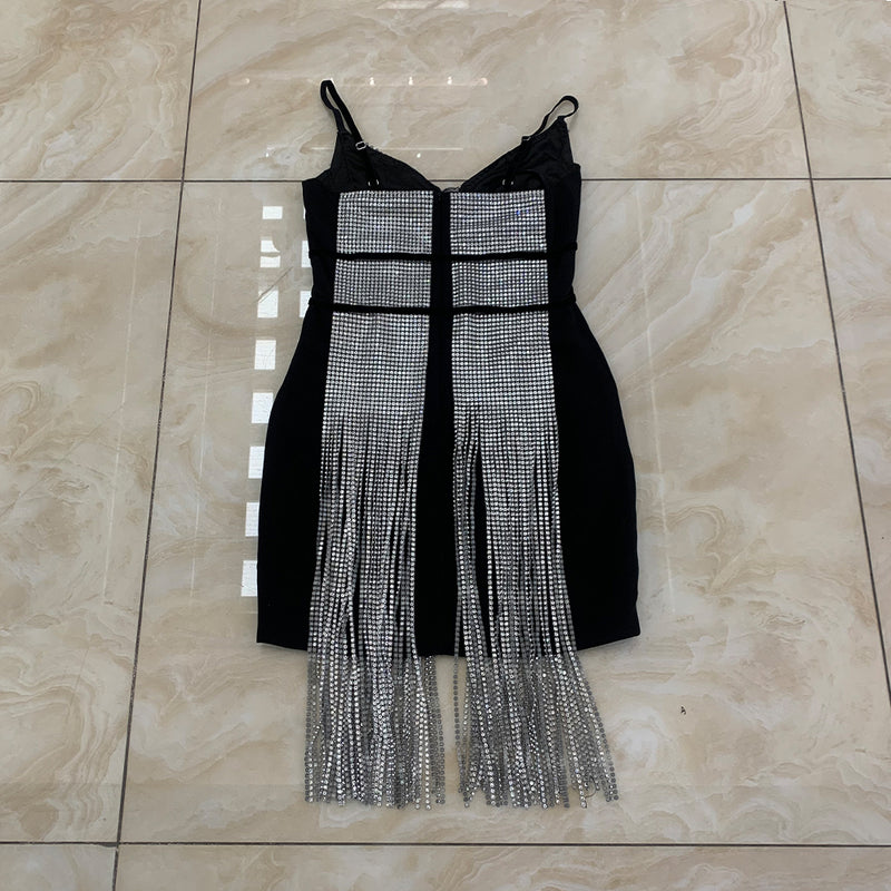 Black Bodycon Dress HT935
