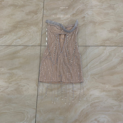 Apricot Bodycon Dress HT968