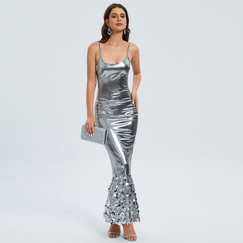 Silver Dress KLYF1050
