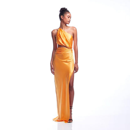 Gold Bodycon Dress KLYF612 3