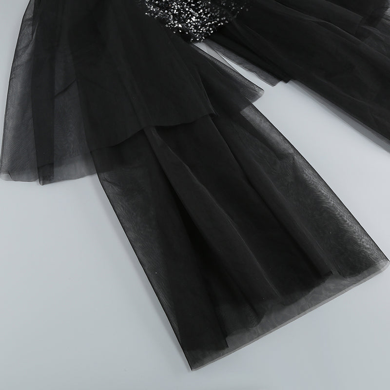 Black Bodycon Dress KLYF700 9