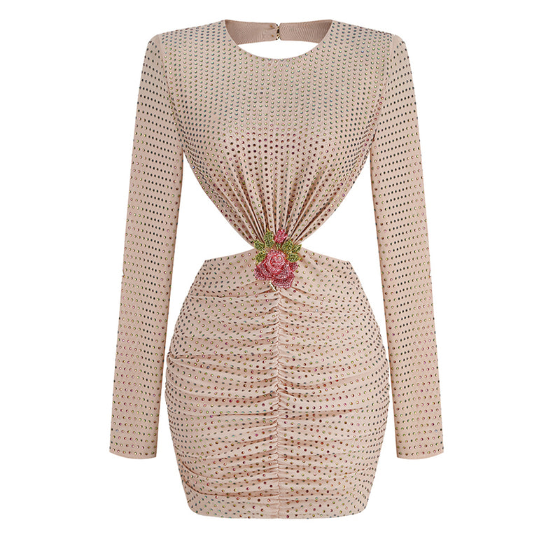 Pink Bodycon Dress KLYF716