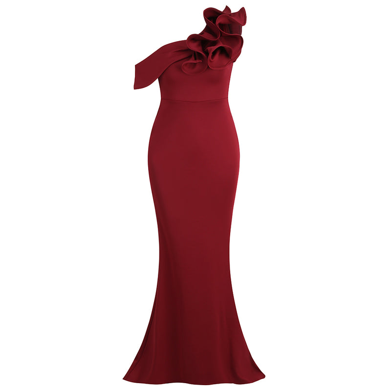 Red Bodycon Dress KLYF805 5