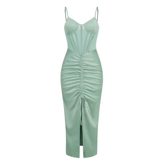 Green Bodycon Dress KLYF812 2