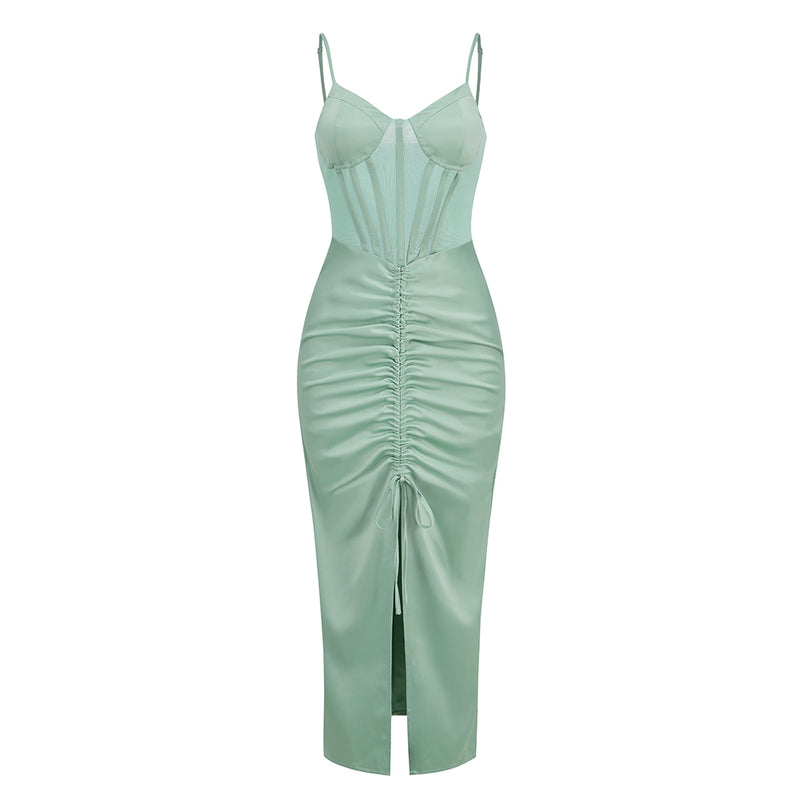 Green Bodycon Dress KLYF812 2