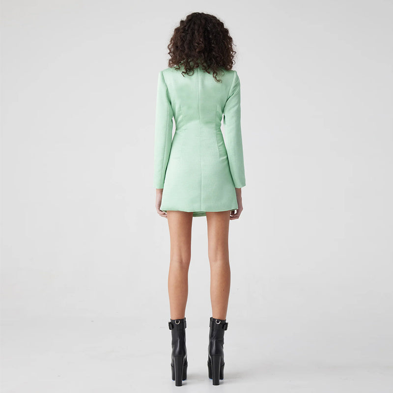 Green Bodycon Dress KLYF824 3