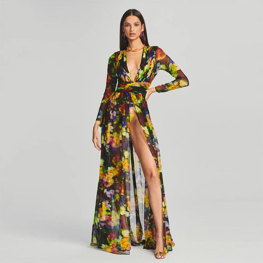 Yellow Bodycon Set KLYF830