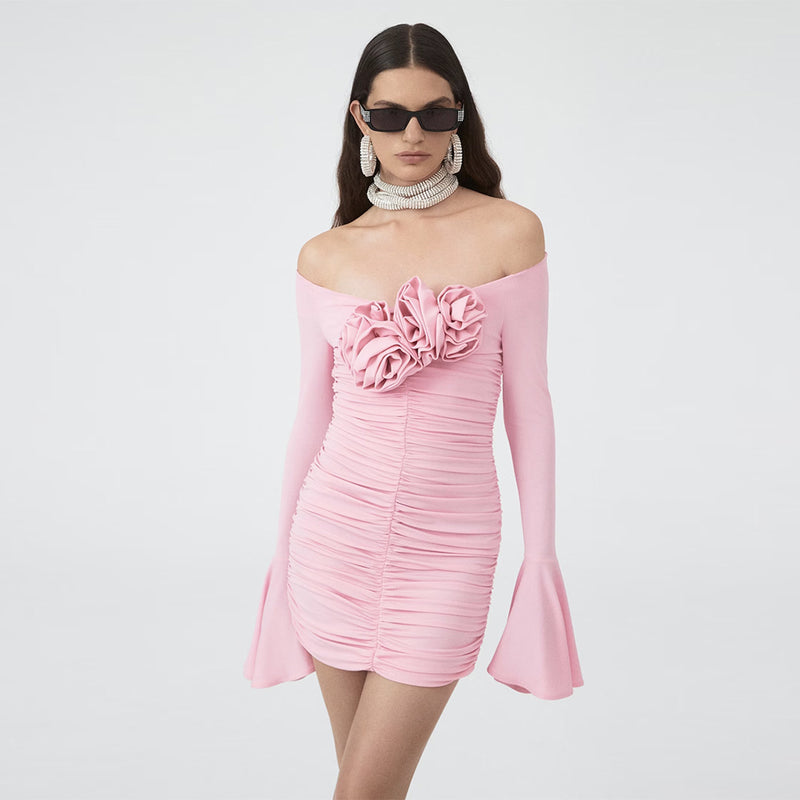 Pink Dress KLYF883
