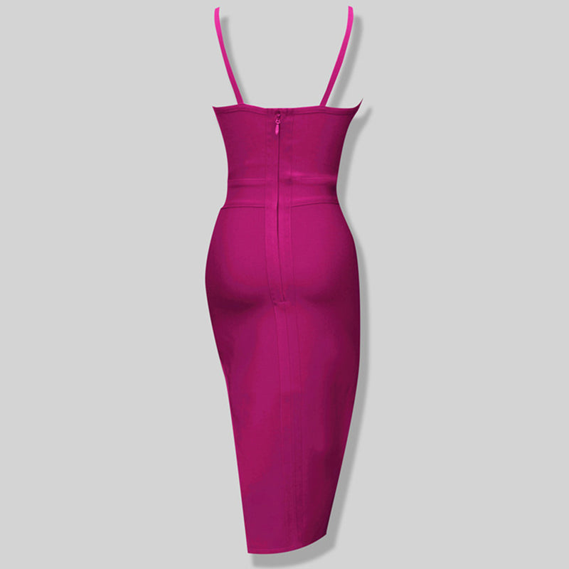 Rose Bandage Dress OW23043 2