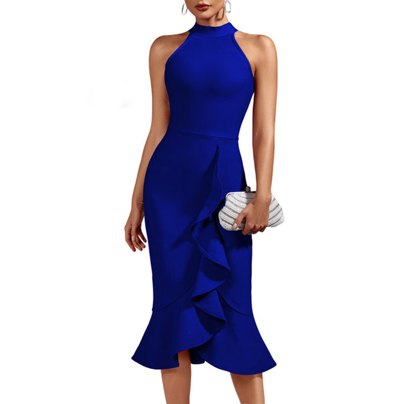 Blue Bodycon Dress OW23157