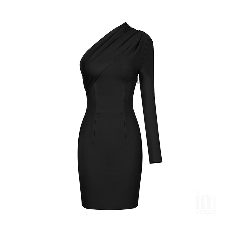 Black Bandage Dress PDH1721 4