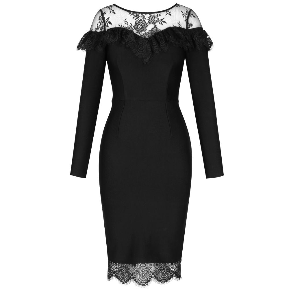 Black Bandage Dress PF091408 3