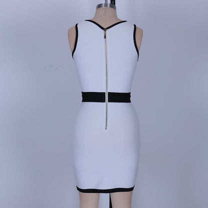 White Bandage Dress PF21109 5