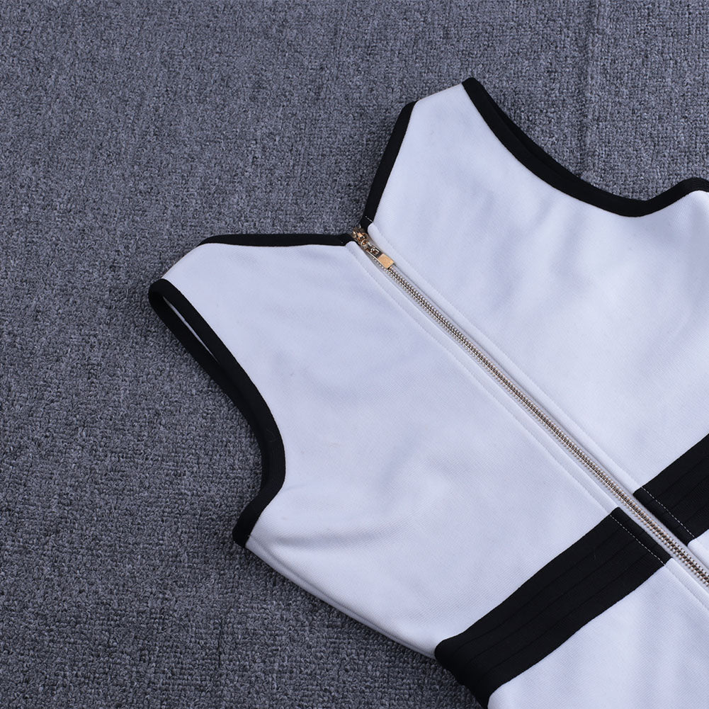 White Bandage Dress PF21109 7