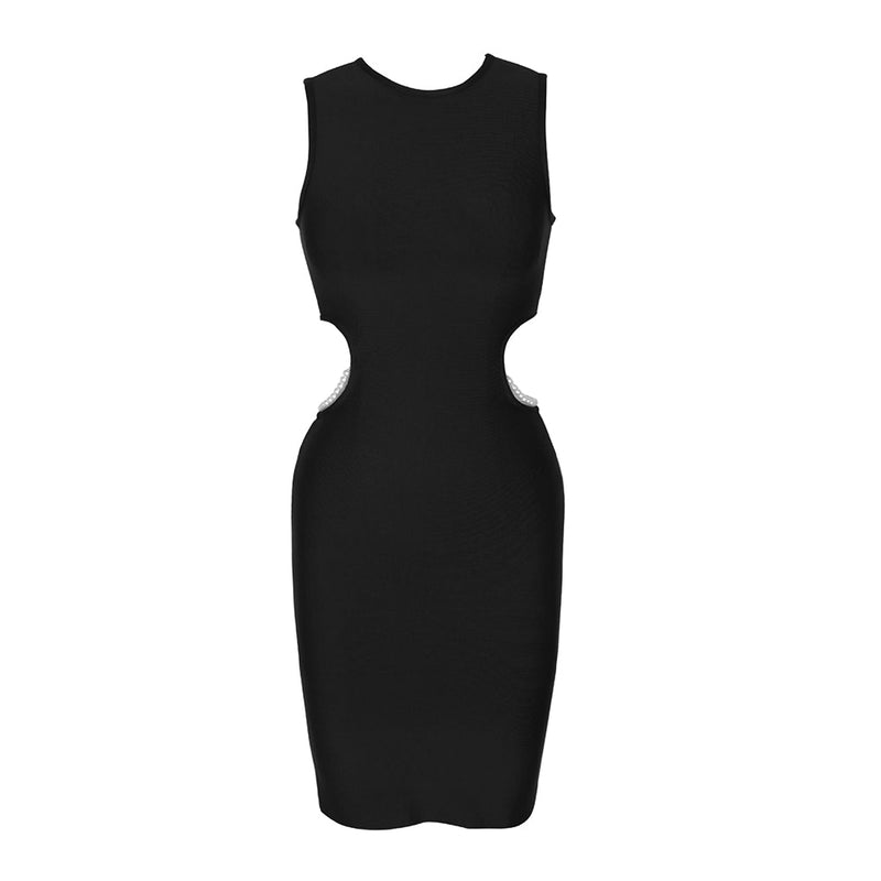 Black Bandage Dress PF21421 4