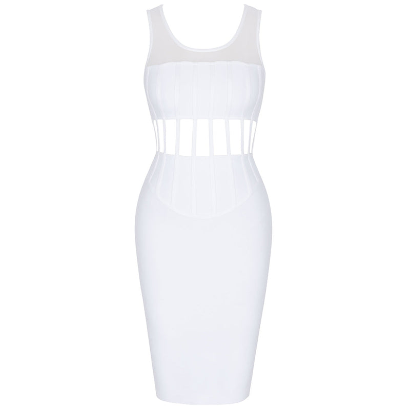 White Bandage Dress PF21902 3