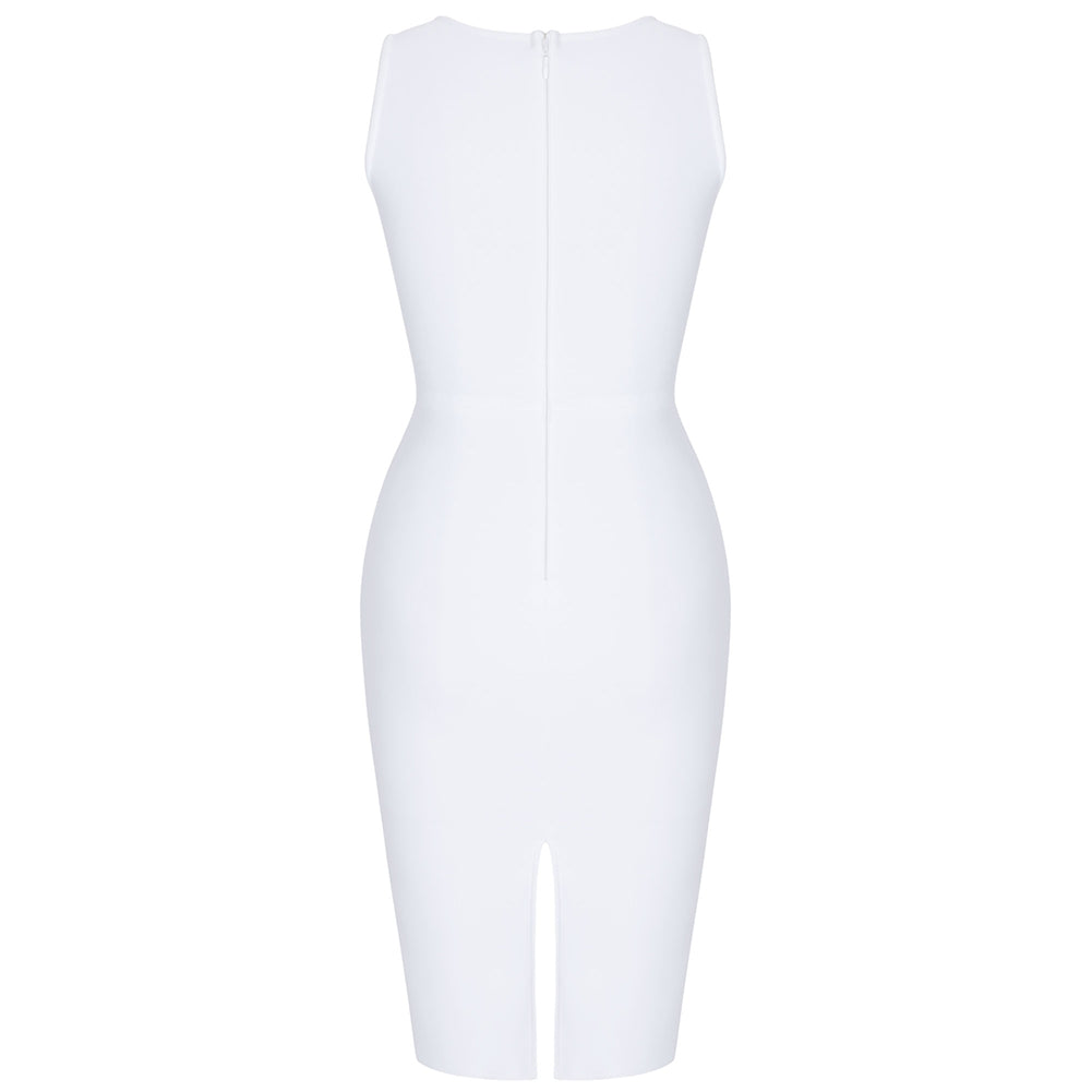 White Bandage Dress PF21902 5