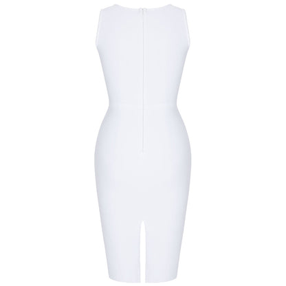 White Bandage Dress PF21902 5