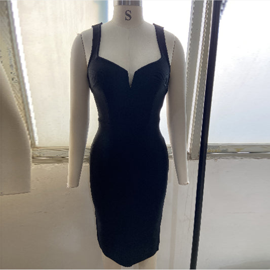 Black Bandage Dress PF22133 1