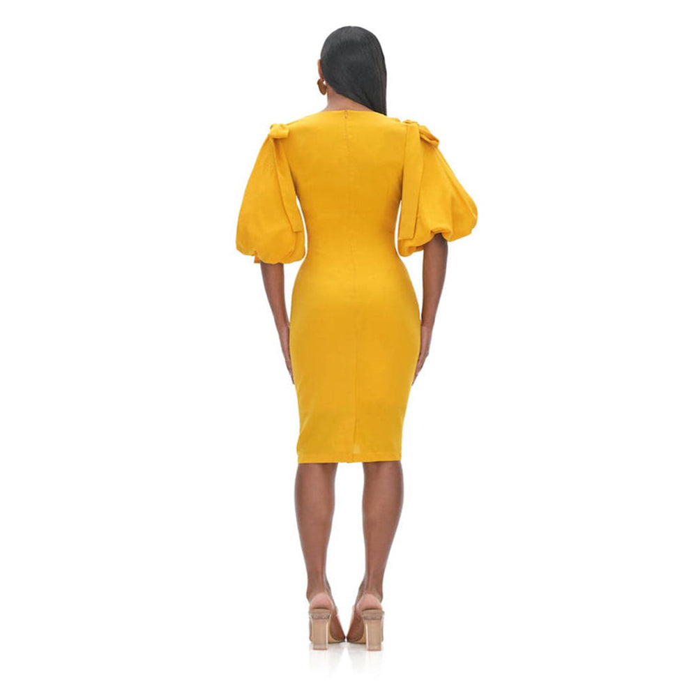 Black Bodycon Dress HT3000