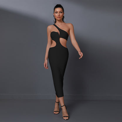 Black Bodycon Dress PF23168