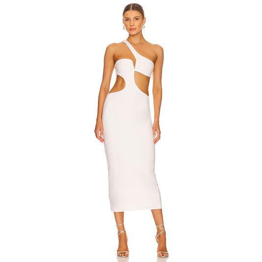 White Bodycon Dress PF23168