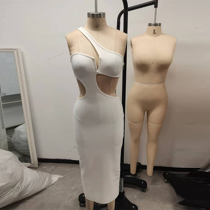 White Bodycon Dress PF23168