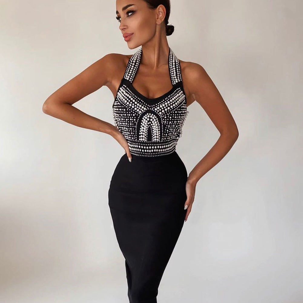 Black Bandage Dress PH01011 2
