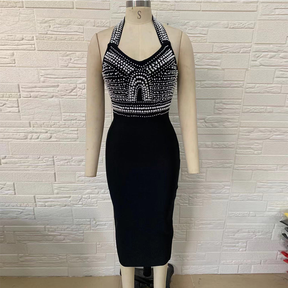 Black Bandage Dress PH01011 3
