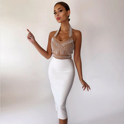 White Bandage Dress PH01011 1