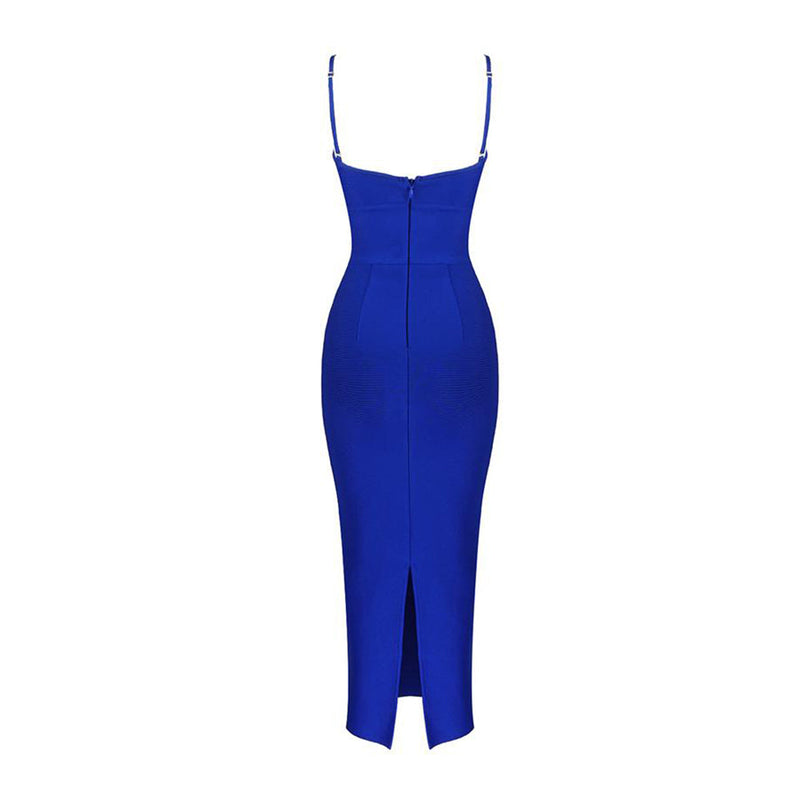 Blue Bandage Dress PH01084 4