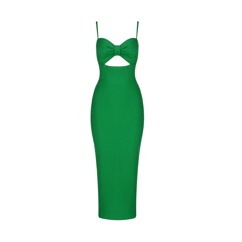 Green Bandage Dress PH01084 2