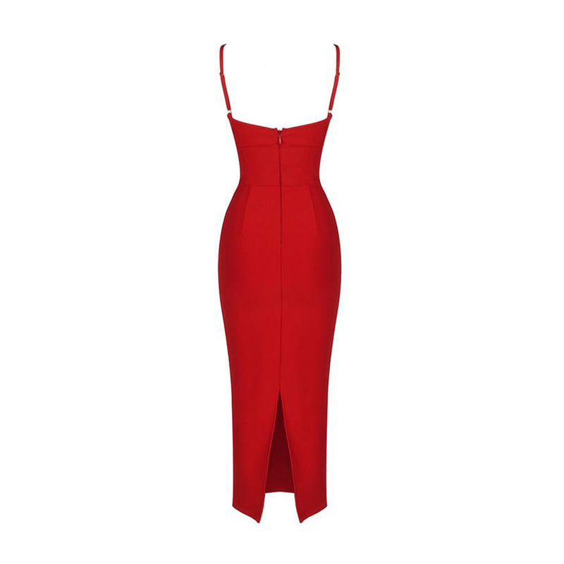 Red Bandage Dress PH01084 4
