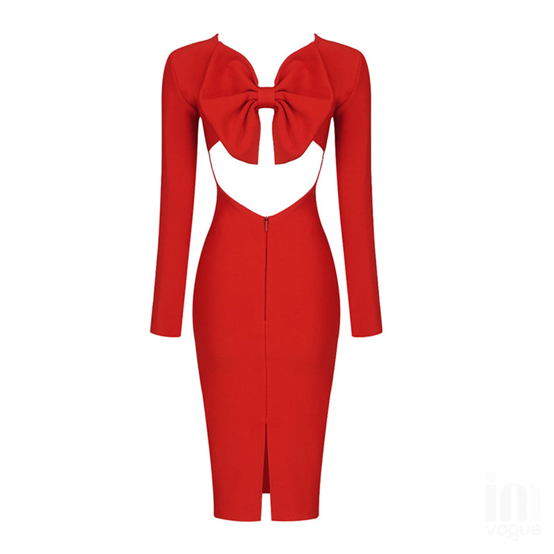 Red Bandage Dress PHD1735 6