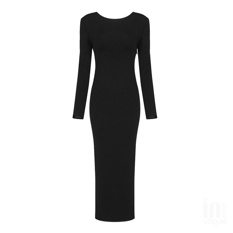 Black Bandage Dress PHD1736 4