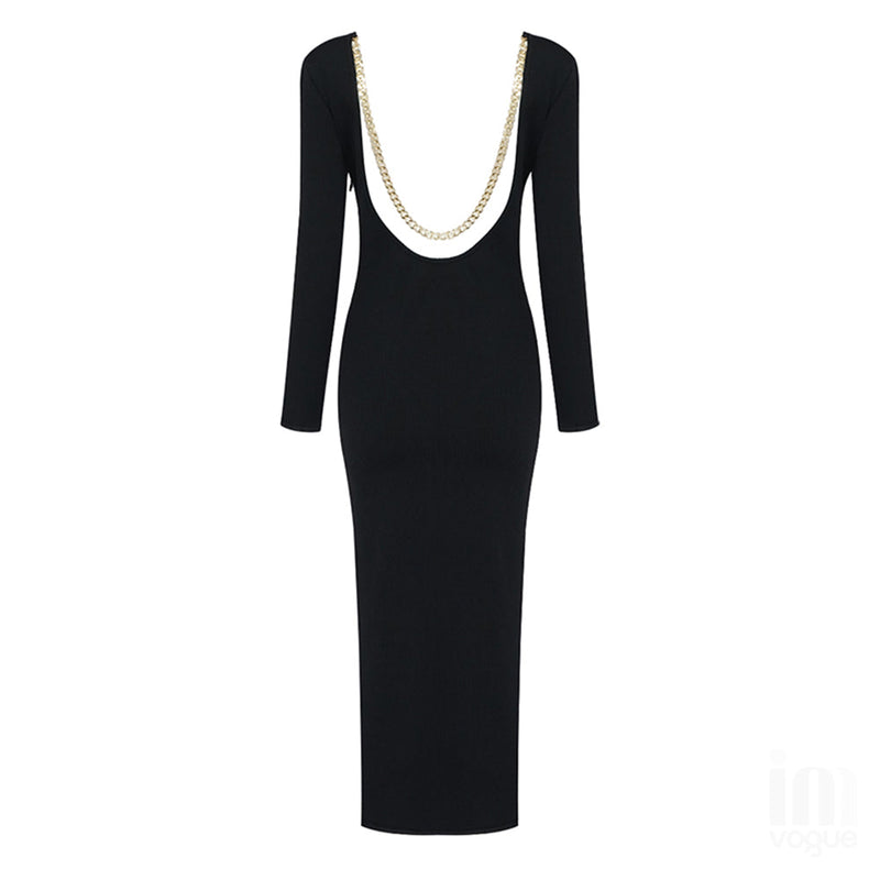Black Bandage Dress PHD1736 5