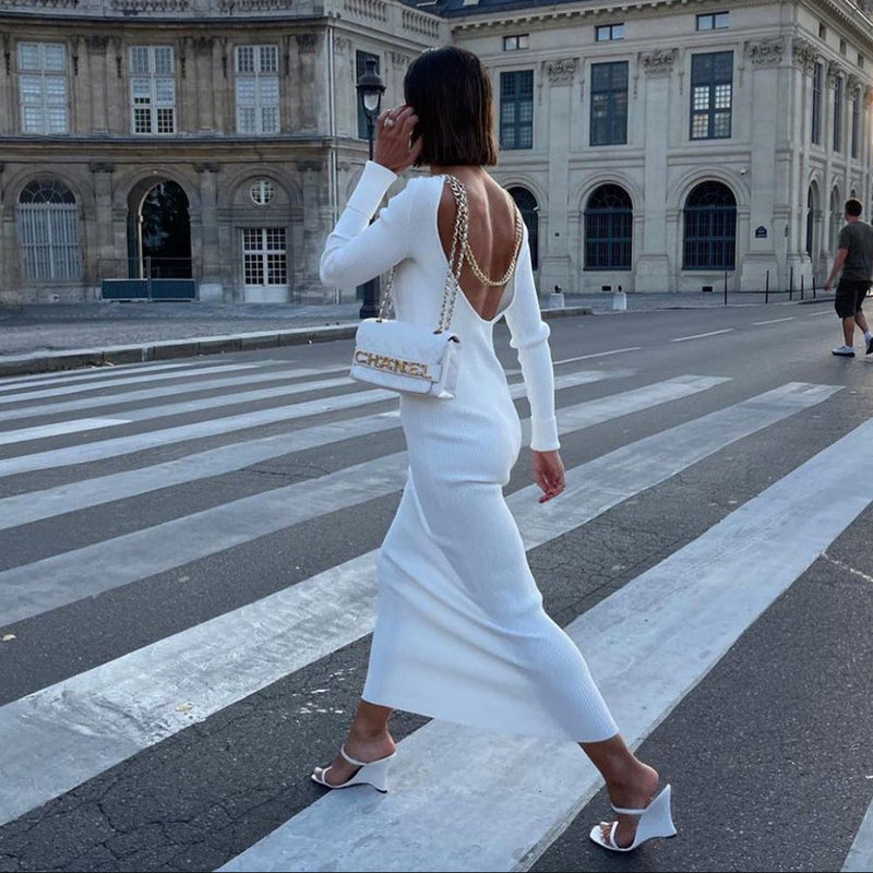 White Bandage Dress PHD1736 3