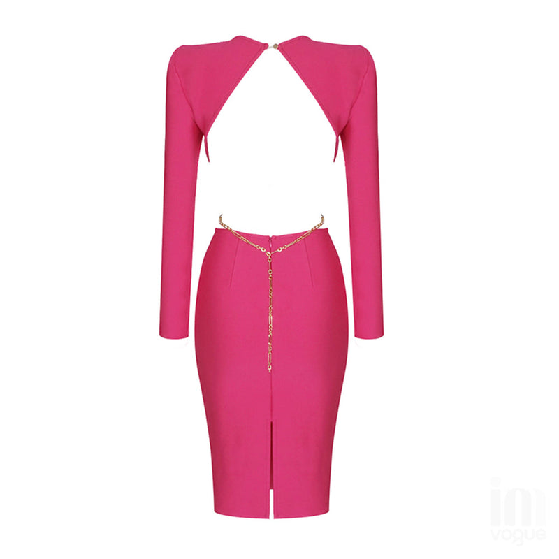 Rose Bandage Dress PHD1737 4