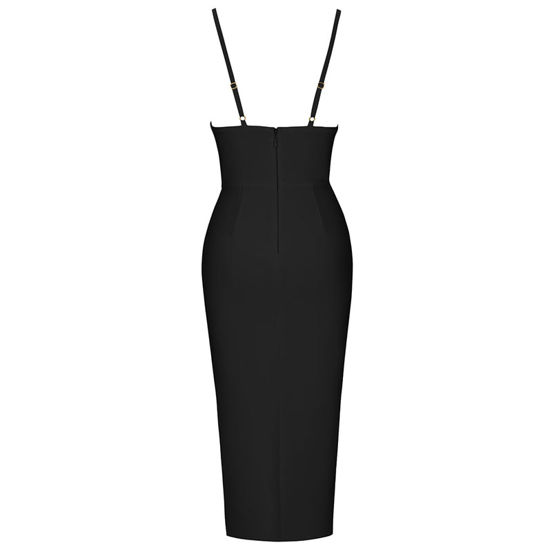 Black Bandage Dress PK211101 3