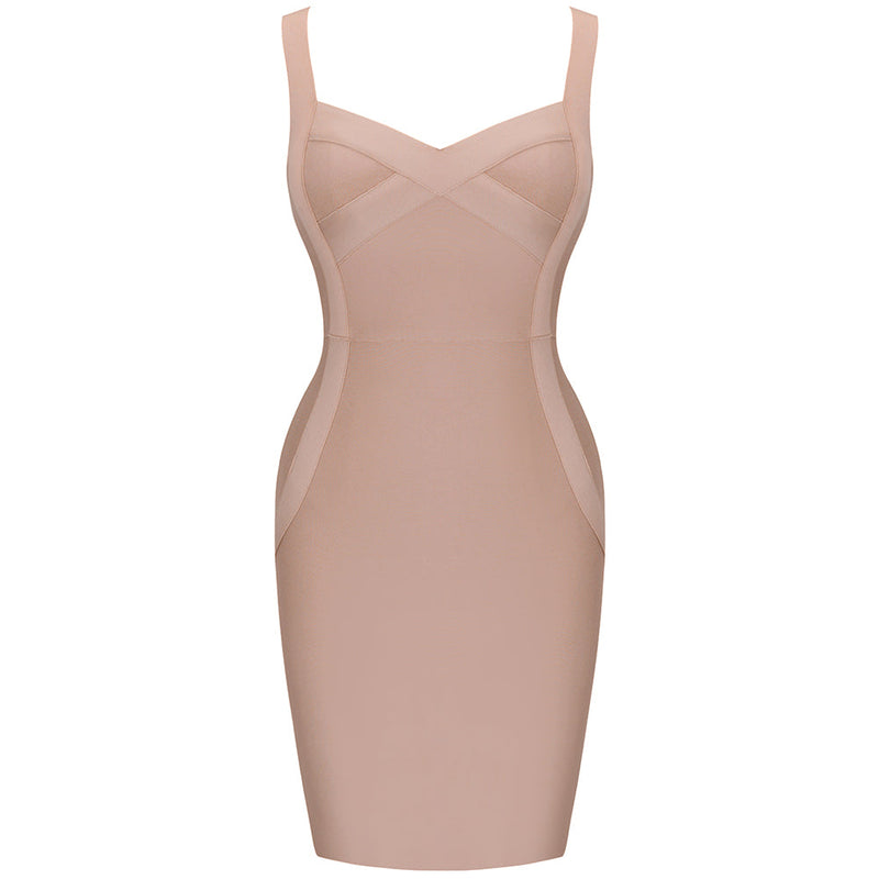 Nude Bandage Dress PK211102 1