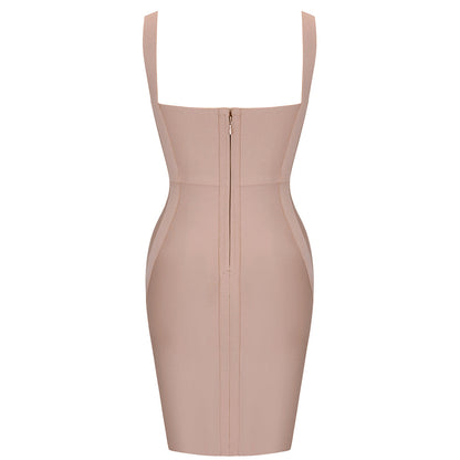 Nude Bandage Dress PK211102 3