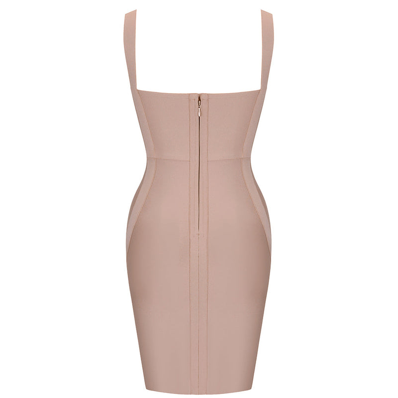 Nude Bandage Dress PK211102 3