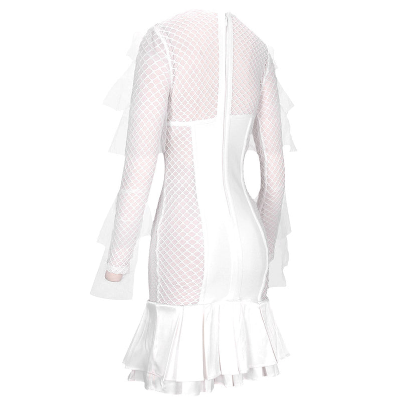 White Bandage Dress PP091809 2