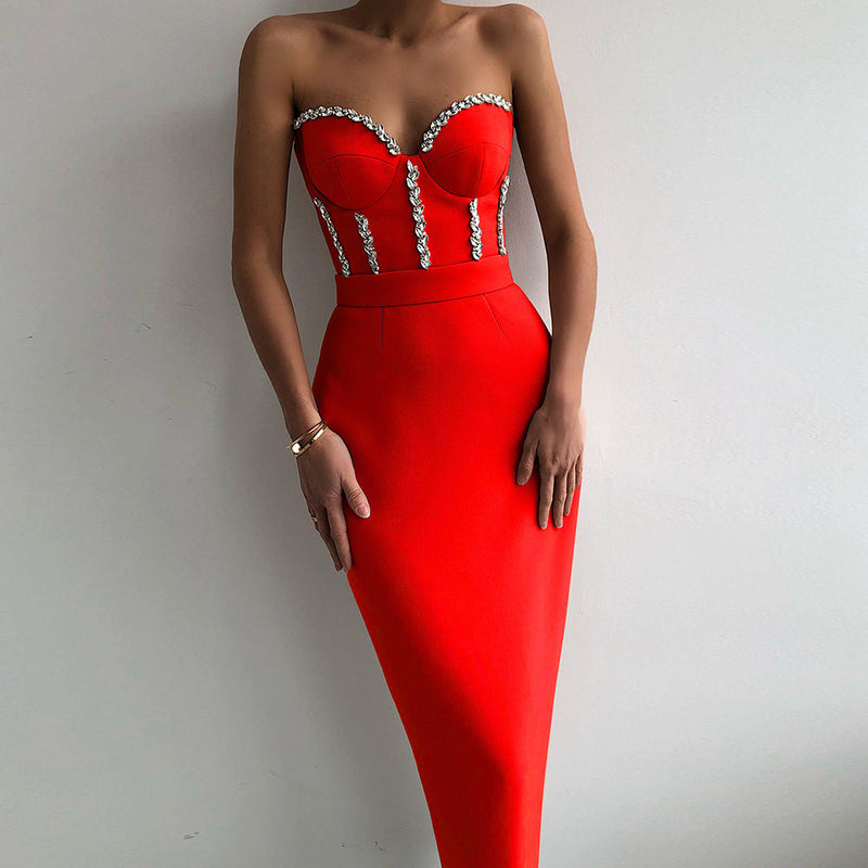 Red Bandage Dress PP190928 1