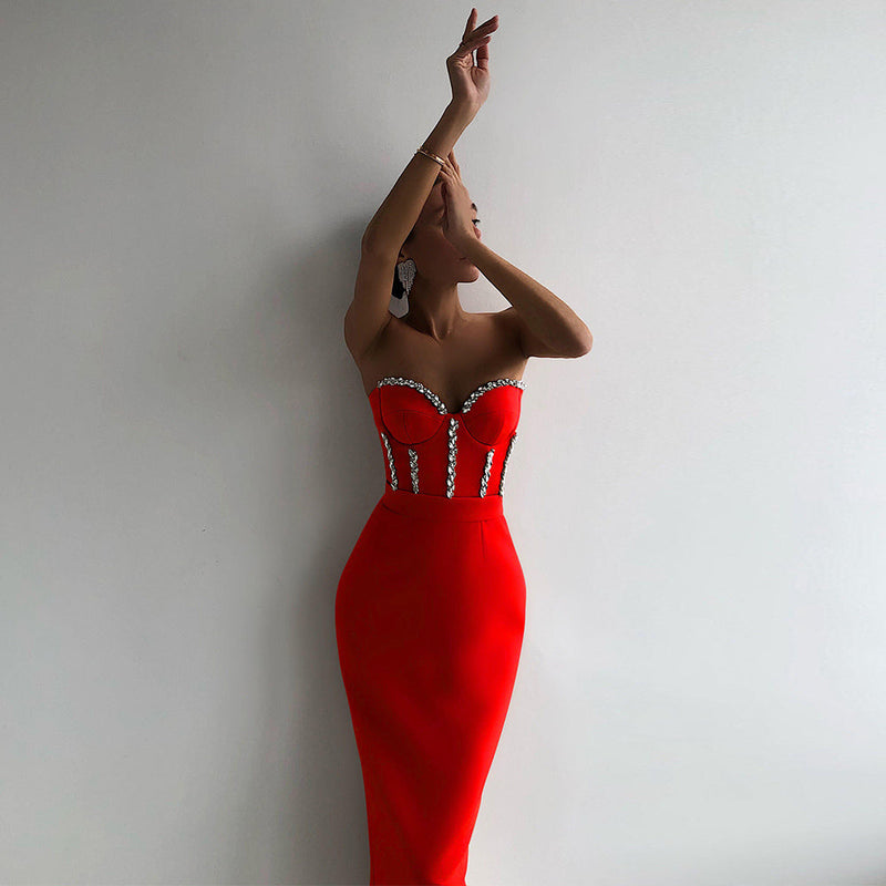 Red Bandage Dress PP190928 2