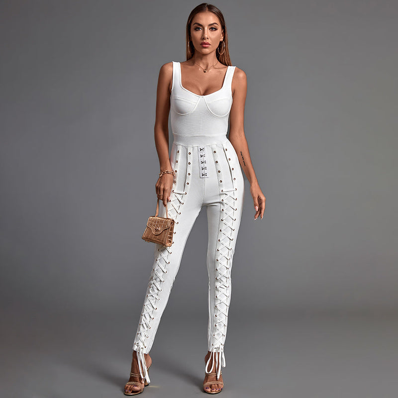 Bridgette Bandage Jumpsuit PP22013