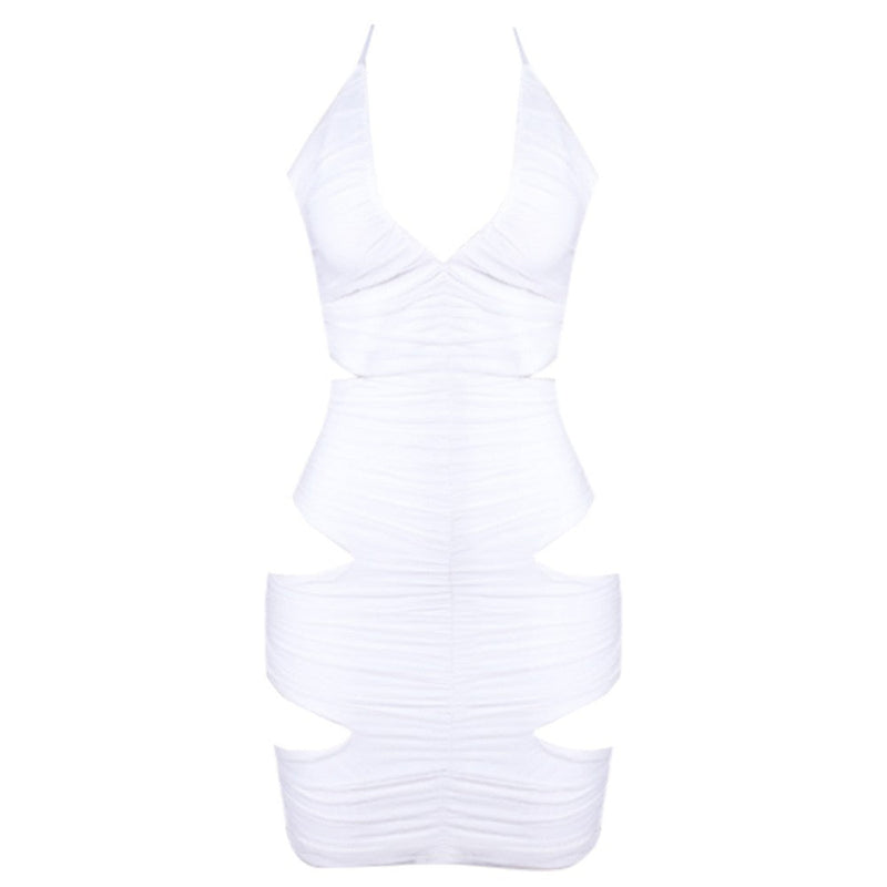 White Bandage Dress PZ0258 4